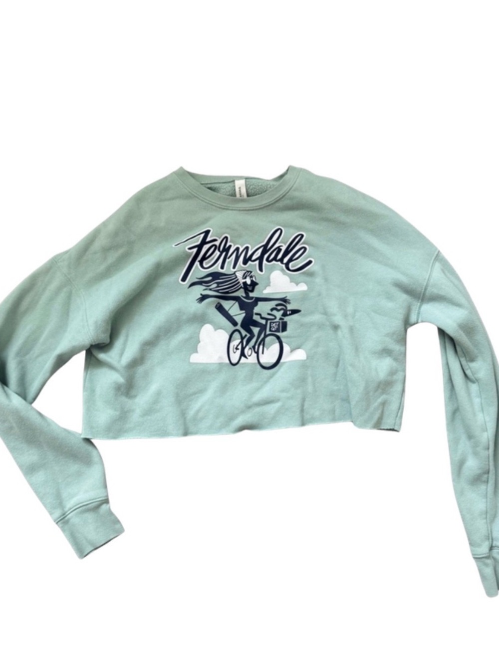 Bella Canvas Mint Green Graphic Sweatshirt